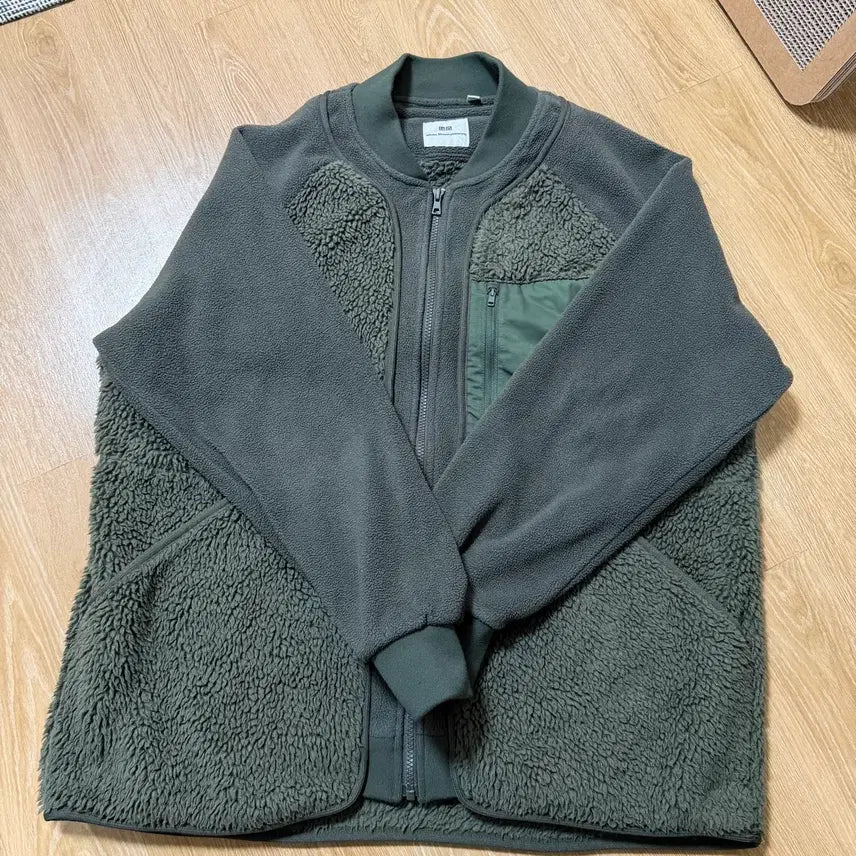 [BUNJANG] Uniqlo White Mountaineering Fleece Jacket / 유니클로 화이트마운티어링 플리스 XL