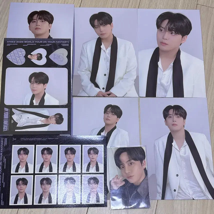 [BUNJANG] ATEEZ Jongho IN YU Photocard Set / 에이티즈 종호 인유판 포토세트