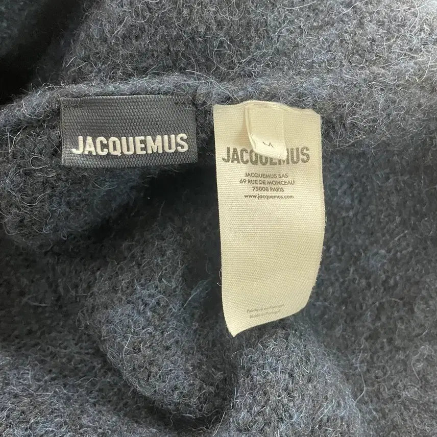 [BUNJANG] Jacquemus La Maille Pavane Jacquard Logo Sweater / [M] 자크뮈스 라 마이유 파바네 니트