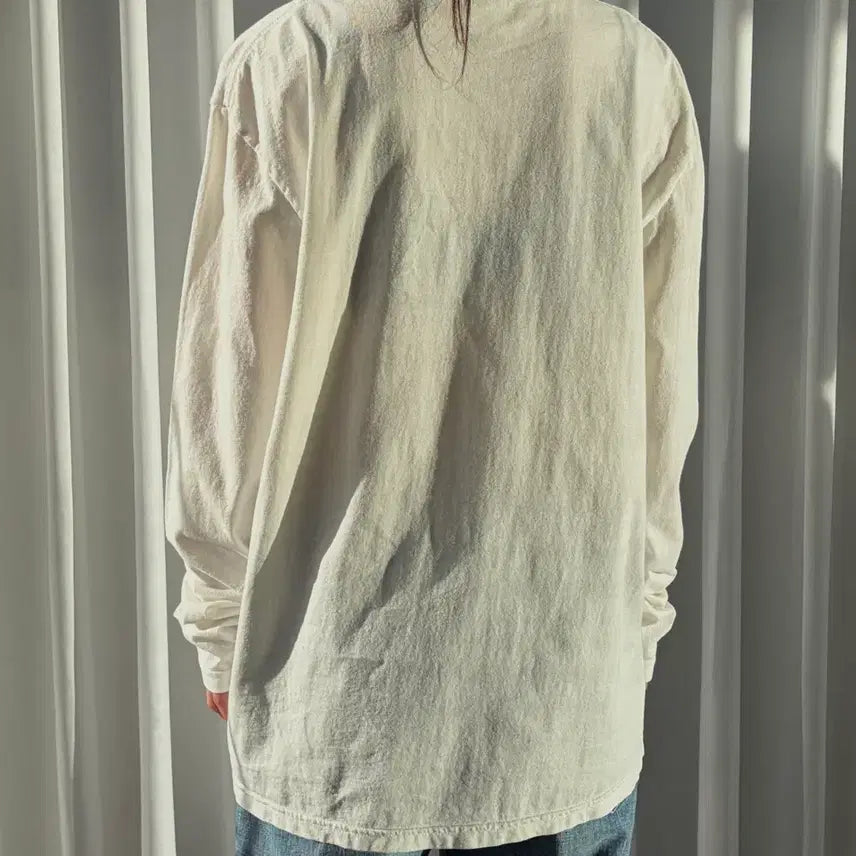 [BUNJANG] Alpha Industries US Navy Long Sleeve Shirt / [M]알파인더스트리 미해군 US NAVY 롱 슬리브