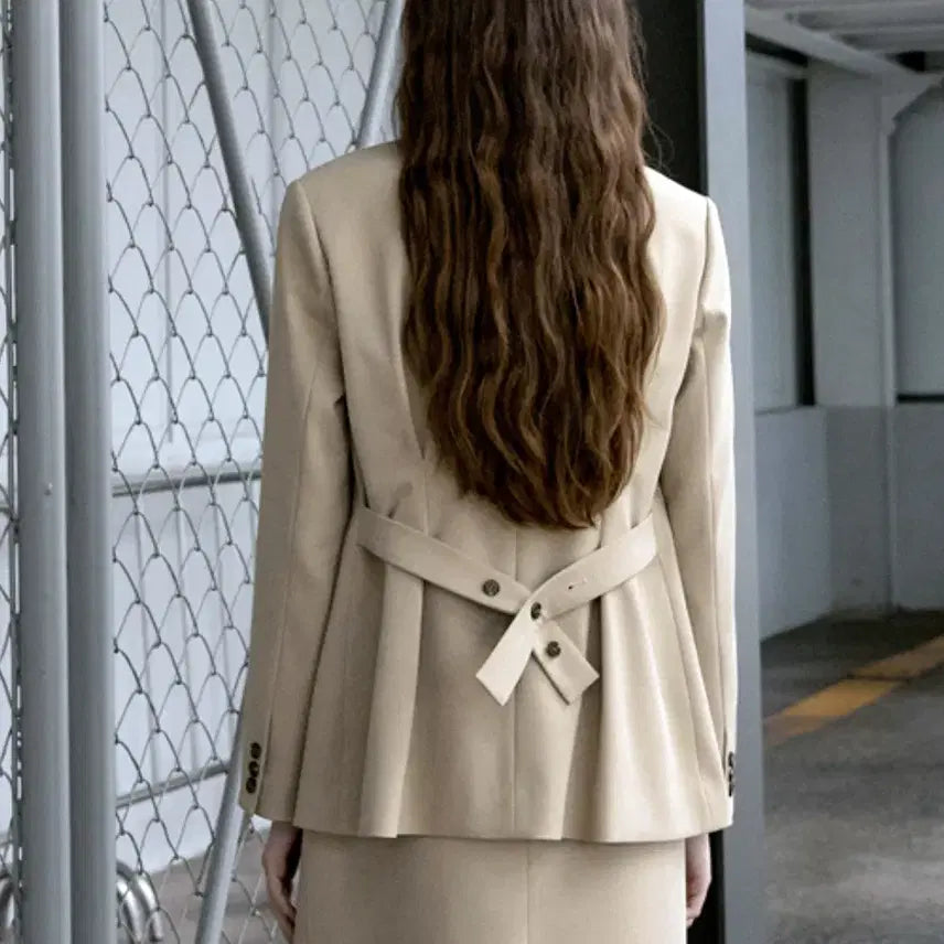[BUNJANG] Octette HAIM Belted Jacket / 오떼뜨(octette) HAIM 벨티드자켓 프리사이즈 새상품