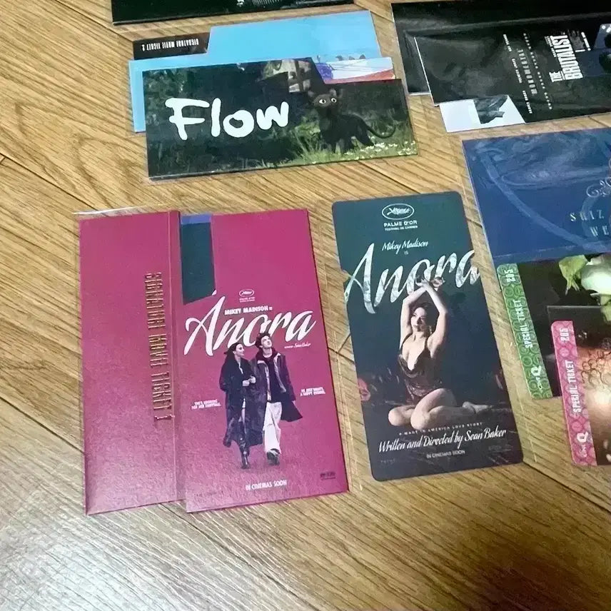 [BUNJANG] Anora Signature Movie Ticket Bundle / 아노라 시그니처 무비티켓 씨네큐스페셜티켓칸티켓 플로우서브스턴스브루탈리스트