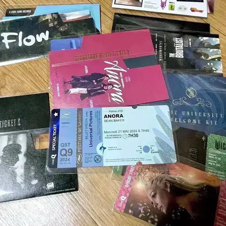 [BUNJANG] Anora Signature Movie Ticket Bundle / 아노라 시그니처 무비티켓 씨네큐스페셜티켓칸티켓 플로우서브스턴스브루탈리스트