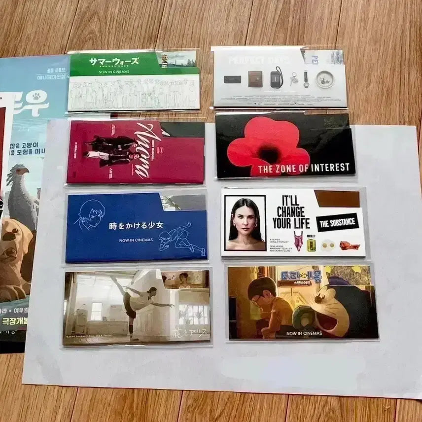 [BUNJANG] Anora Signature Movie Ticket Bundle / 아노라 시그니처 무비티켓 씨네큐스페셜티켓칸티켓 플로우서브스턴스브루탈리스트