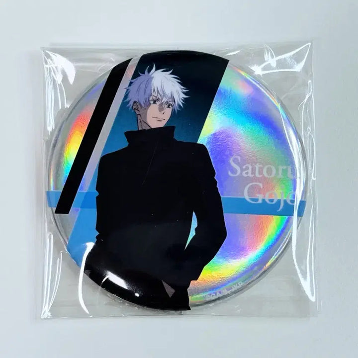[BUNJANG] Jujutsu Kaisen Twilight Aurora Can Badge - Gojo Satoru / 주술회전 트와일라잇 오로라 캔뱃지 - 고죠 사토루