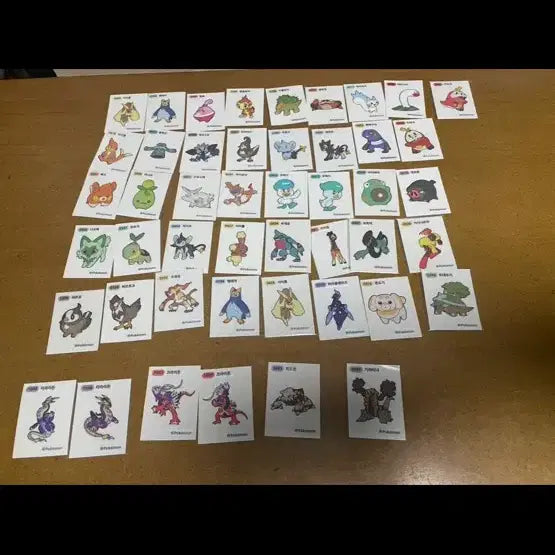 [BUNJANG] Pokemon Tteokbokki Seal Halloween Lovely Error Seal One Piece Seal Pixel Seal Hoppang Seal 4th &amp; 9th Gen / 포켓몬띠부씰 할로윈 러블리 오류씰 원피스씰 픽셀씰 호빵씰 4,9세대