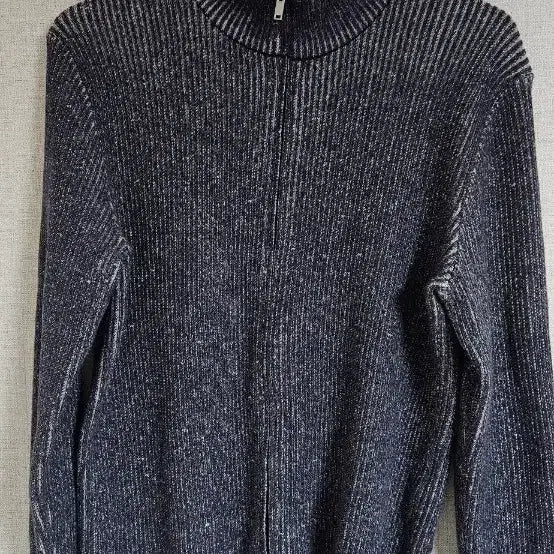 [BUNJANG] Musinsa Standard Ribbed Knit Zip-up Cardigan / 무신사스텐다드 골지 니트 집업 가디건
