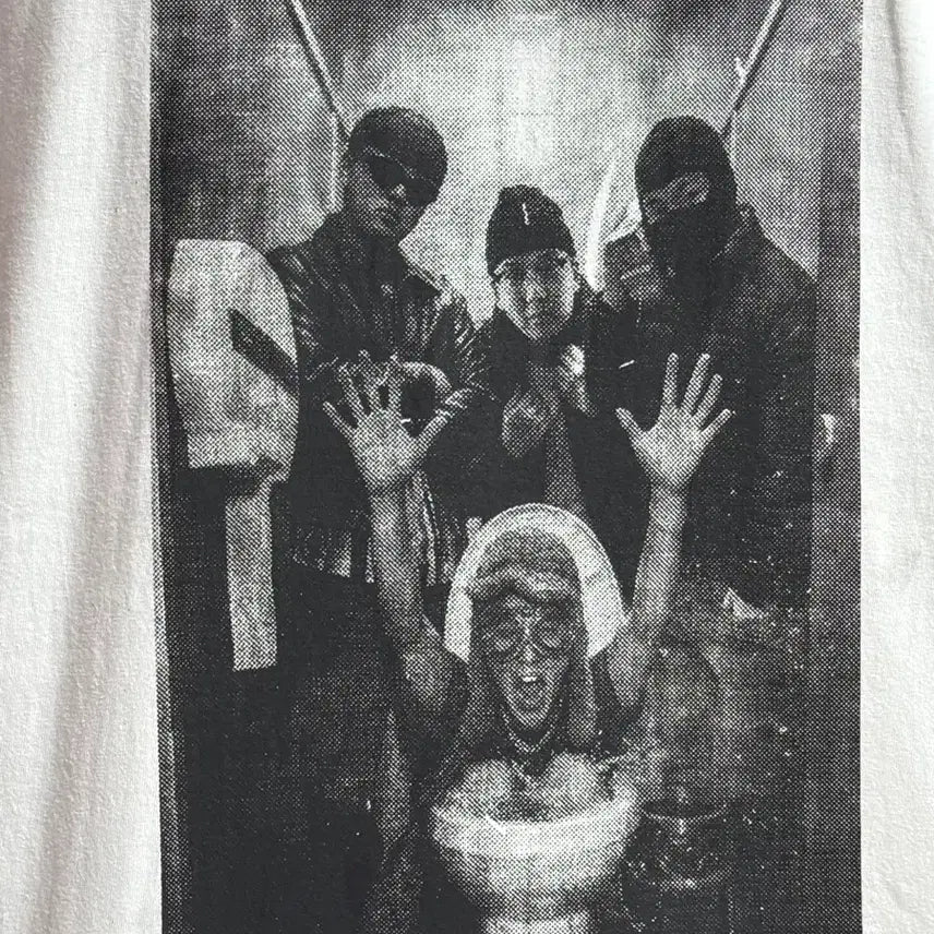 [BUNJANG] Big Naughty Toilet Flush T-shirt / 힙플페  , 빅.변.내 티셔츠 2XL 2장 출고가눙