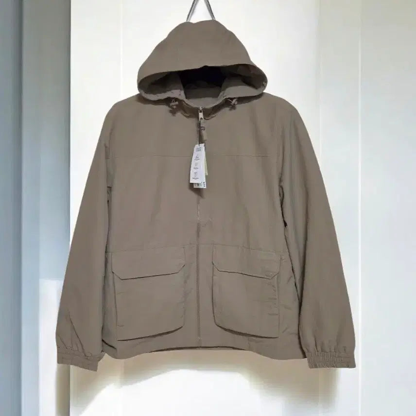 [SOLD OUT] 새상품 남성 105 후드 짚업 자켓 남성 점퍼 105 남자 점퍼 새제품
