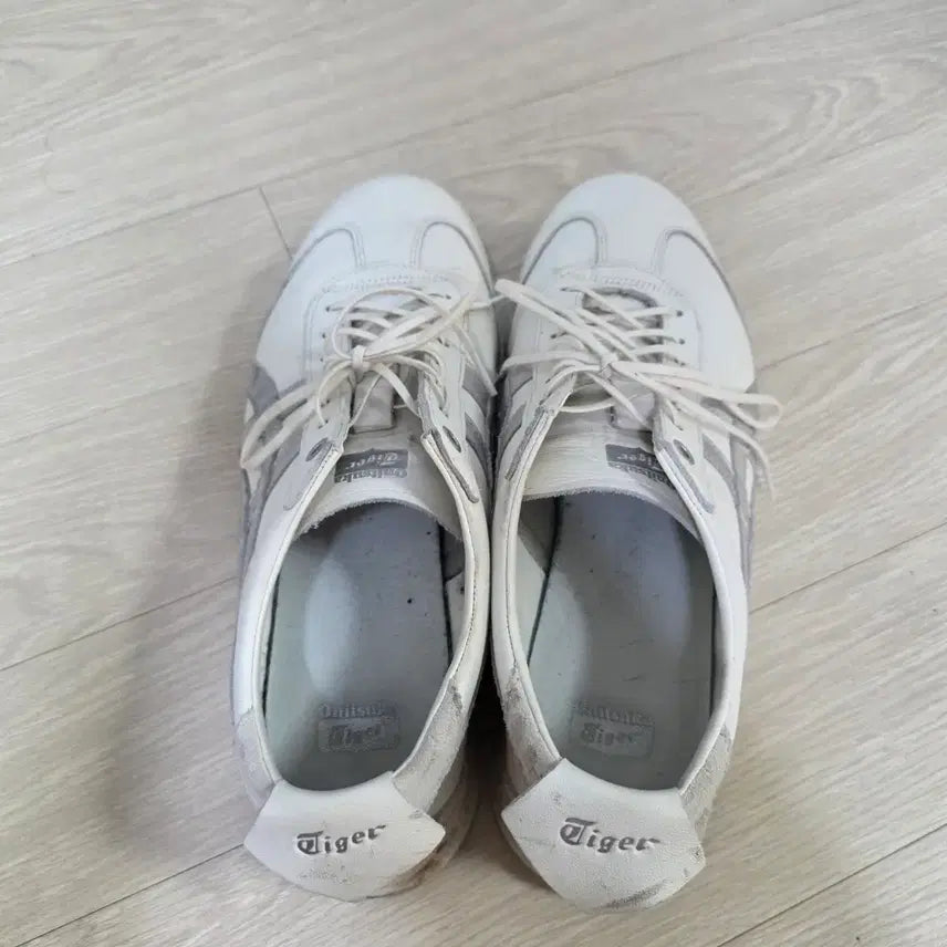 [BUNJANG] Onitsuka Tiger Mexico 66 EX White/Silver Sneakers / (265)오니츠카타이거 멕시코66 ex 흰은