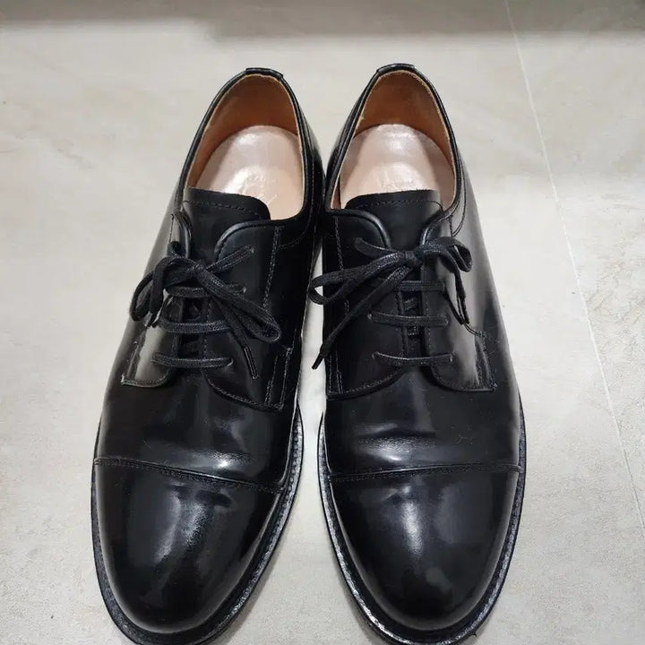 [BUNJANG] Leather Navy Style Dress Shoes / 남자 해군단화 스타일 가죽구두