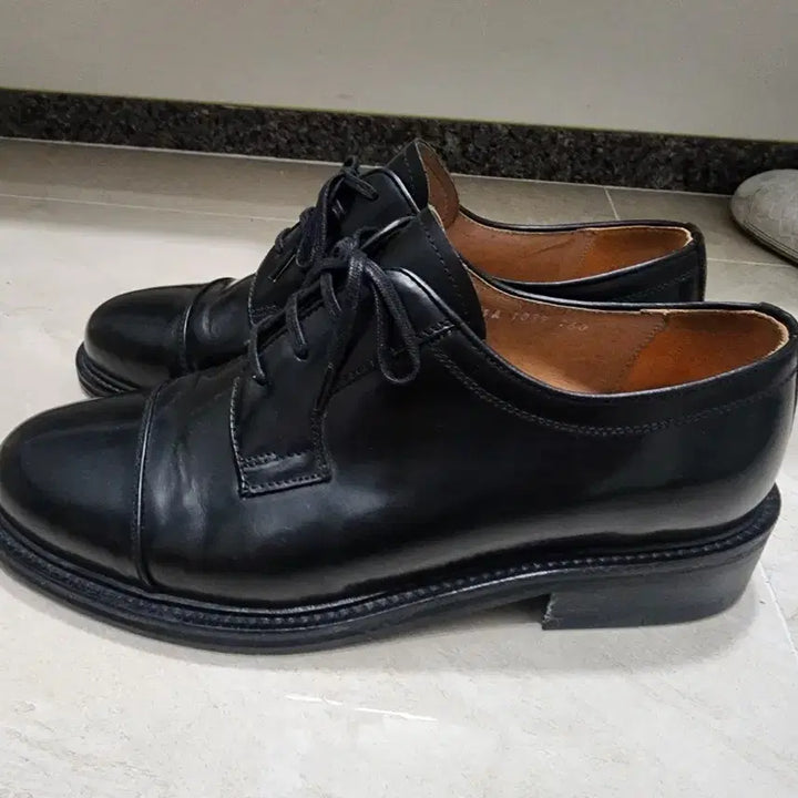 [BUNJANG] Leather Navy Style Dress Shoes / 남자 해군단화 스타일 가죽구두