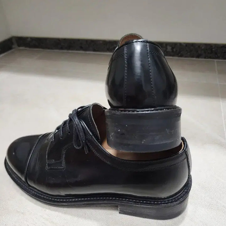 [BUNJANG] Leather Navy Style Dress Shoes / 남자 해군단화 스타일 가죽구두