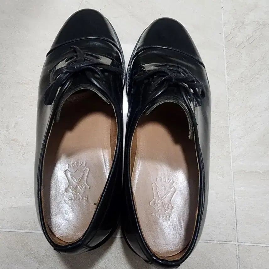 [BUNJANG] Leather Navy Style Dress Shoes / 남자 해군단화 스타일 가죽구두