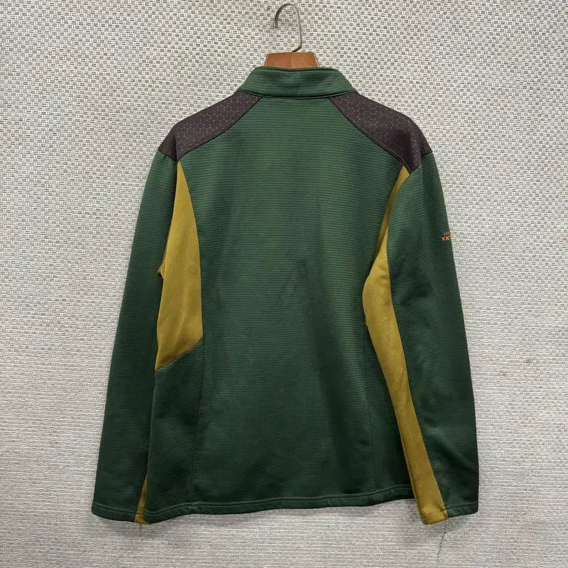 [BUNJANG] Vintage Hiking Fleece Lined Half Zip Long Sleeve Shirt / 빈티지 등산 약기모 반집업 긴팔티 100 M15183