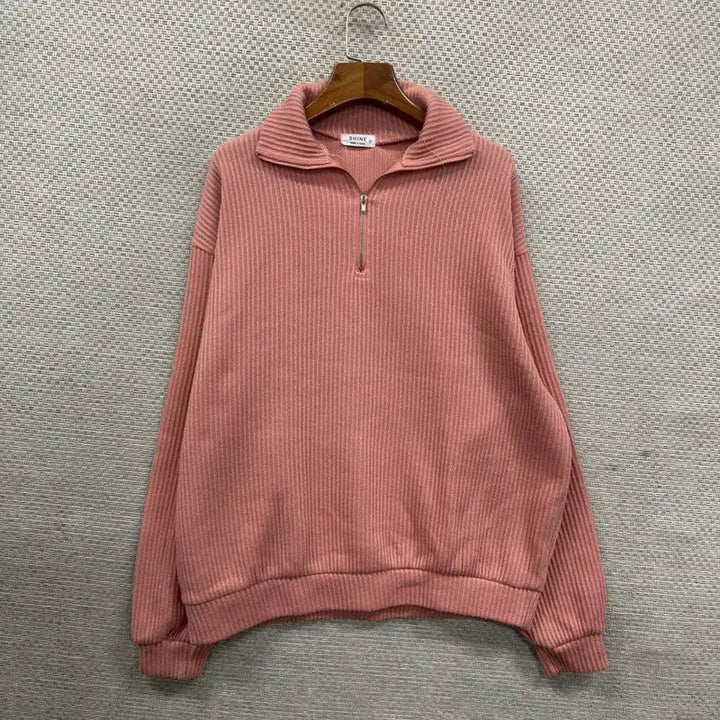 [SOLD OUT] 빈티지 반집업 맨투맨 XL M14699