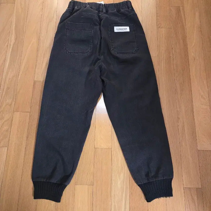 [SOLD OUT] 한섬 오즈세컨 블랙 조거 데님팬츠