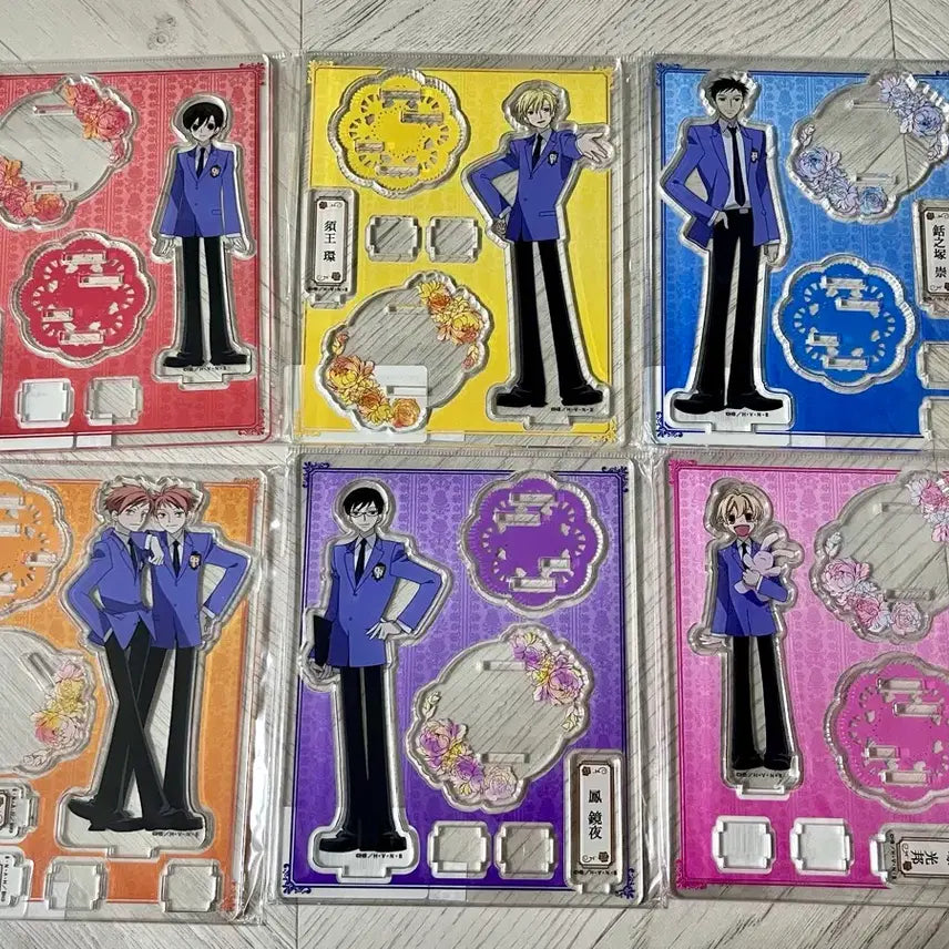 [BUNJANG] Ouran High School Host Club Acrylic Stand Bundle Set / 오란고교 호스트부 사교클럽 아크릴 스탠드 전종