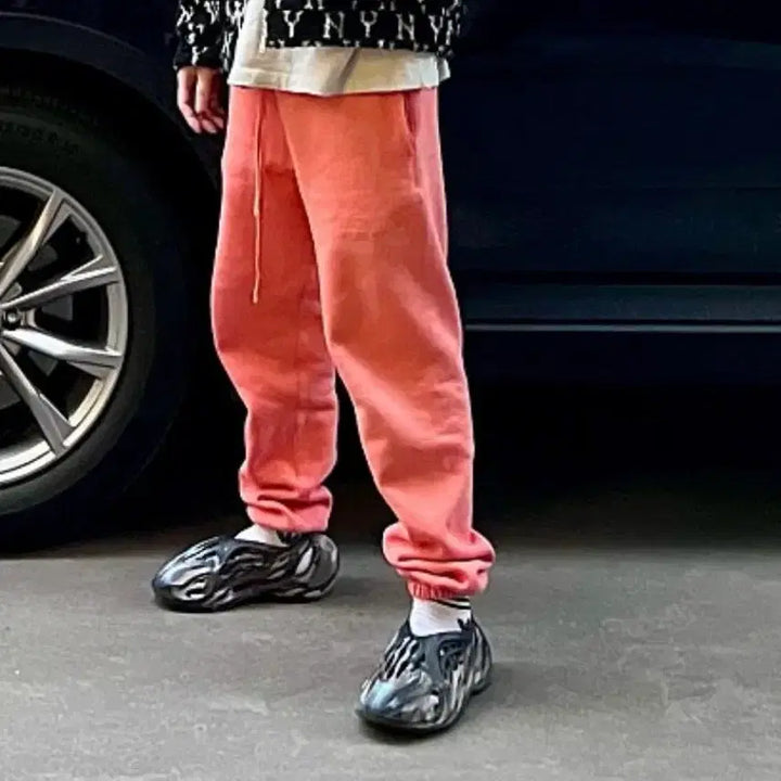 [BUNJANG] Essential Coral Sweat Pants 22FW / 에센셜 코랄 스웨트 팬츠 22FW