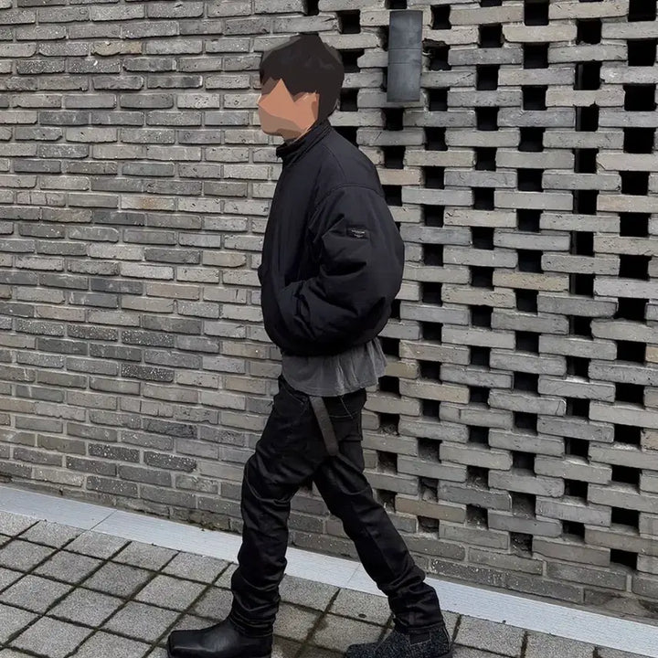 [BUNJANG] Under My Car MU.157 Wax Coated Slim Straight Jeans / [새상품] (2) 언더마이카 MU.157 왁스 코티드 슬림 스트레이트진