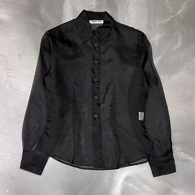 [SOLD OUT] nara Camicee 시스루 셔츠 y16335