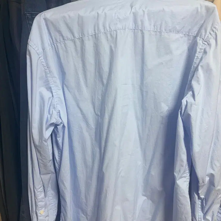 [BUNJANG] Years Ago Blue Shirt / 이얼즈어고 재팬 포이카 셔츠 삭스블루 M