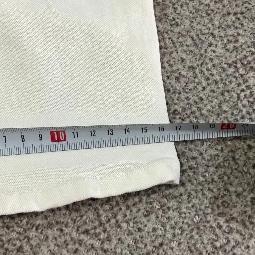 [SOLD OUT] (L) 스톤아일랜드 화이트 면바지 / 32인치