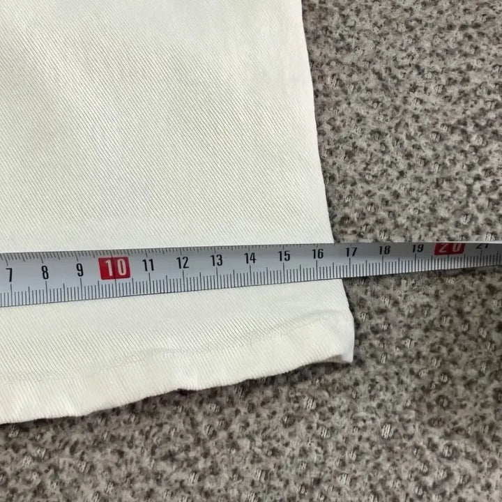 [SOLD OUT] (L) 스톤아일랜드 화이트 면바지 / 32인치