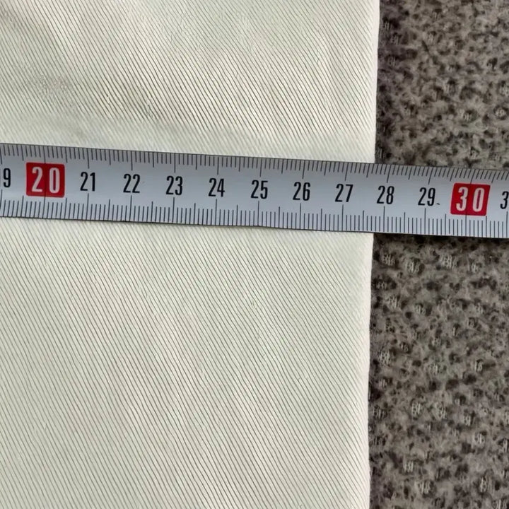 [SOLD OUT] (L) 스톤아일랜드 화이트 면바지 / 32인치