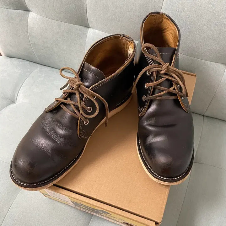 [BUNJANG] Red Wing Irish Setter Chukka Black Klondike 9852 Boots / 레드윙 아이리쉬 세터 쳐커 블랙 클론다이크 9852 280(10E)