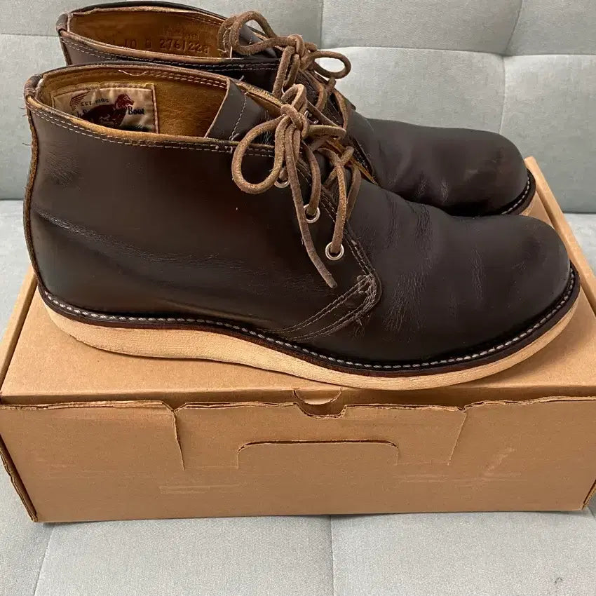 [BUNJANG] Red Wing Irish Setter Chukka Black Klondike 9852 Boots / 레드윙 아이리쉬 세터 쳐커 블랙 클론다이크 9852 280(10E)