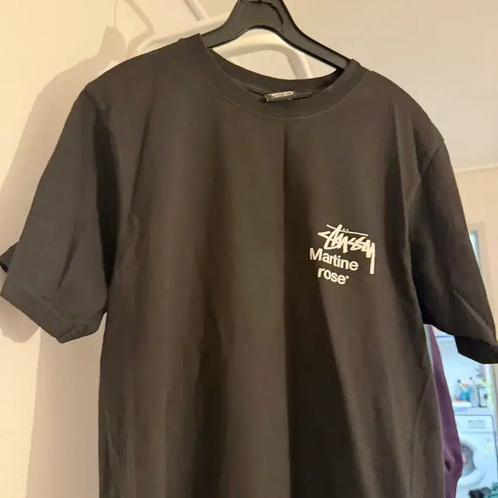 [SOLD OUT] 스투시 마틴로즈 콜라주 티셔츠 블랙 S