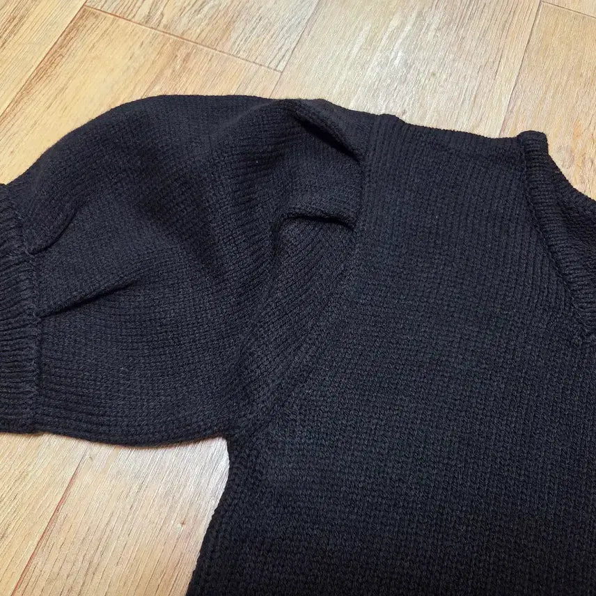 [BUNJANG] MAYBEBABY Square Neck Knit Top / 메이비베이비(MAYBEBABY) 디어리스트 스퀘어넥니트 55-66 새상품