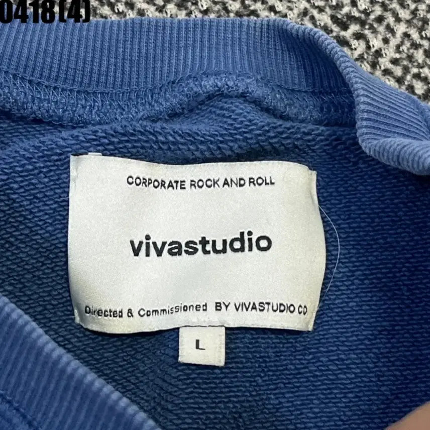 [BUNJANG] VIVASTUDIO Sweatshirt L / 비바스튜디오 맨투맨 티셔츠 L | 0418 [4]