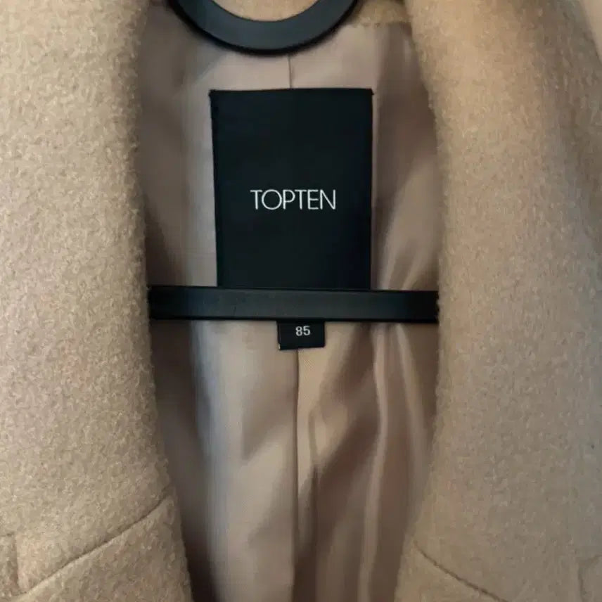 [BUNJANG] Topten Camel Double Coat (Size 85) / 탑텐 카멜 더블 코드 85