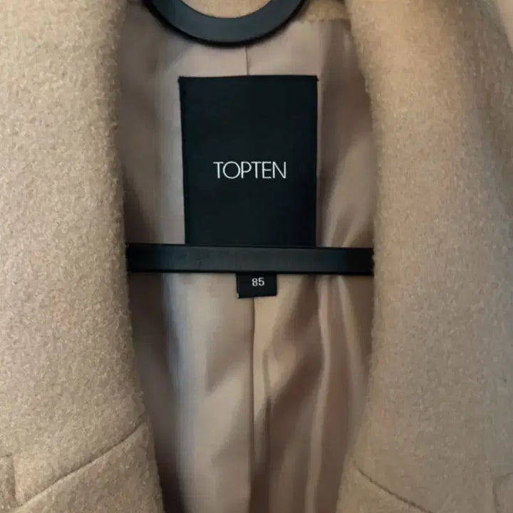 [BUNJANG] Topten Camel Double Coat (Size 85) / 탑텐 카멜 더블 코드 85