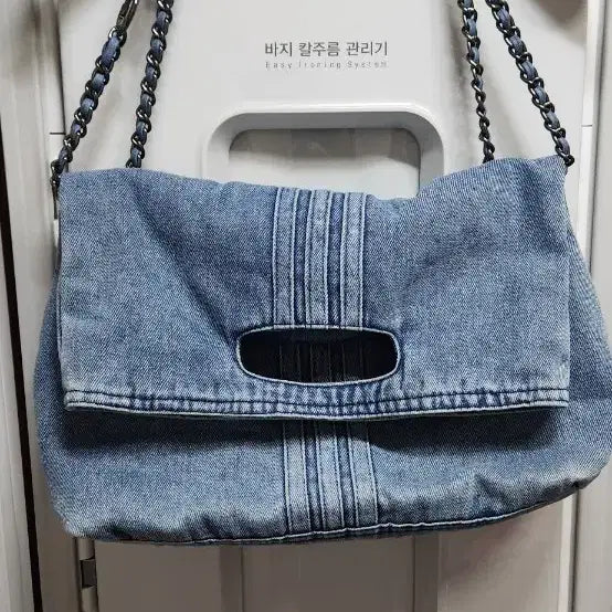 [BUNJANG] Denim Shoulder Bag / 청 데님 가방