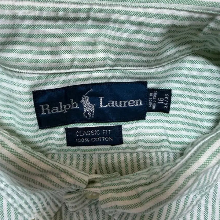 [BUNJANG] Polo Ralph Lauren Classic Fit Oxford Shirt / 폴로 랄프로렌 클래식핏 옥스포드 셔츠 16 34/35