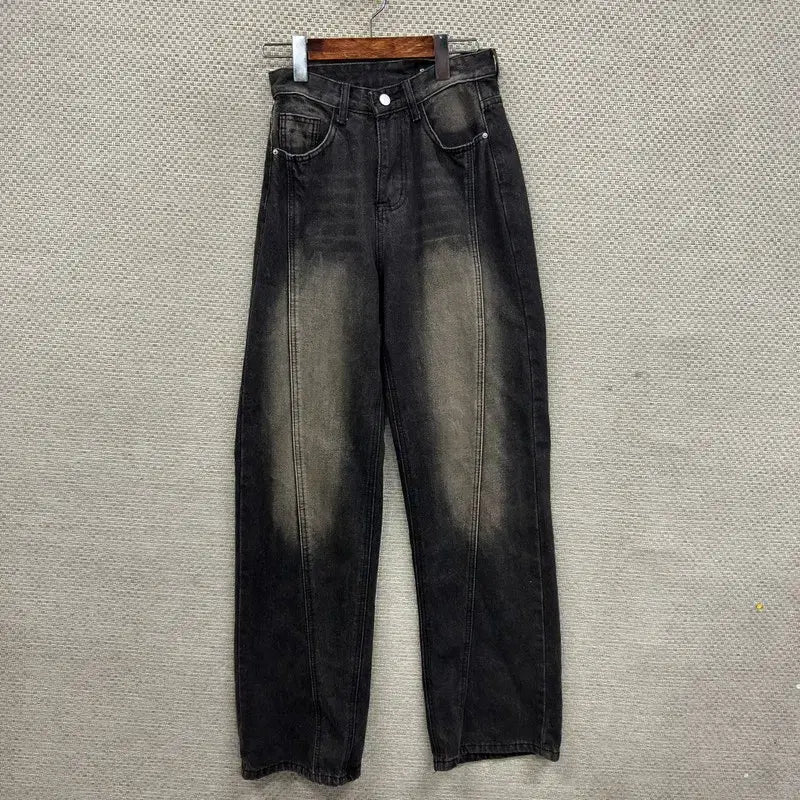 [SOLD OUT] 빈티지 워싱 흑청바지 S M14602