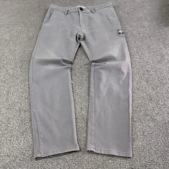 [SOLD OUT] (32) 스톤아일랜드 그레이 면바지