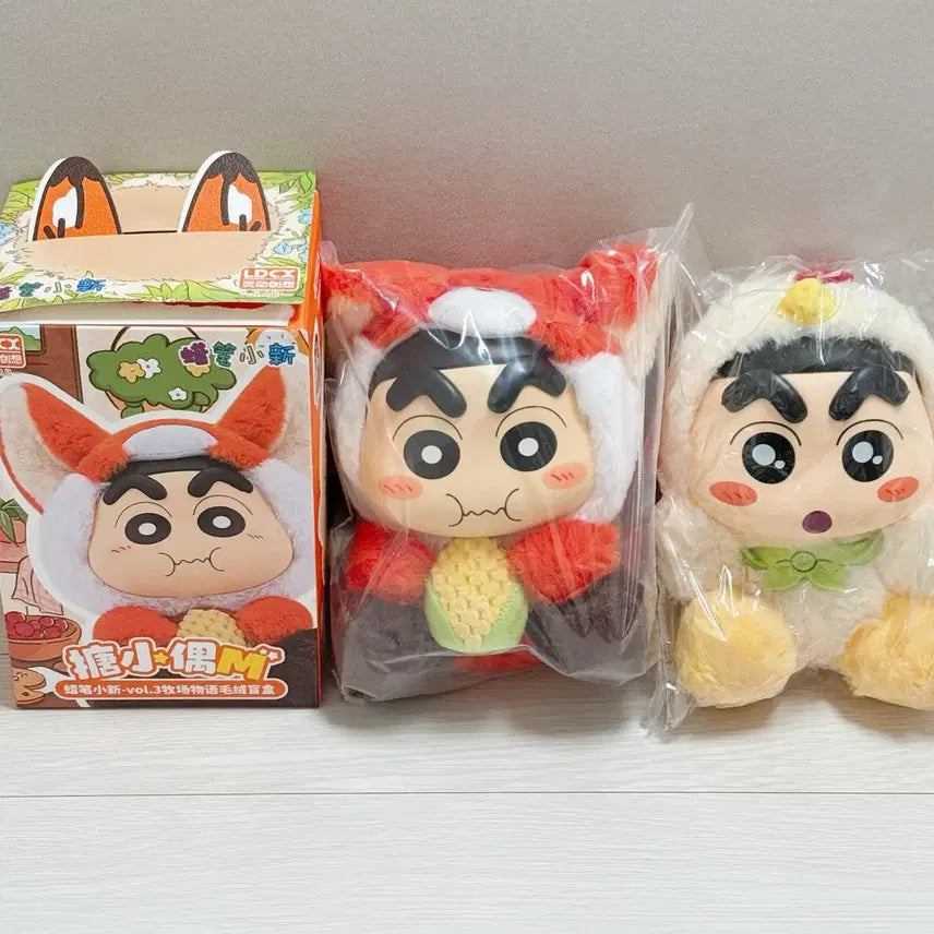 [BUNJANG] LDCX Crayon Shin-chan Animal Costume Figure - Hidden Fox / LDCX 짱구 동물코스튬 피규어 인형 히든 여우