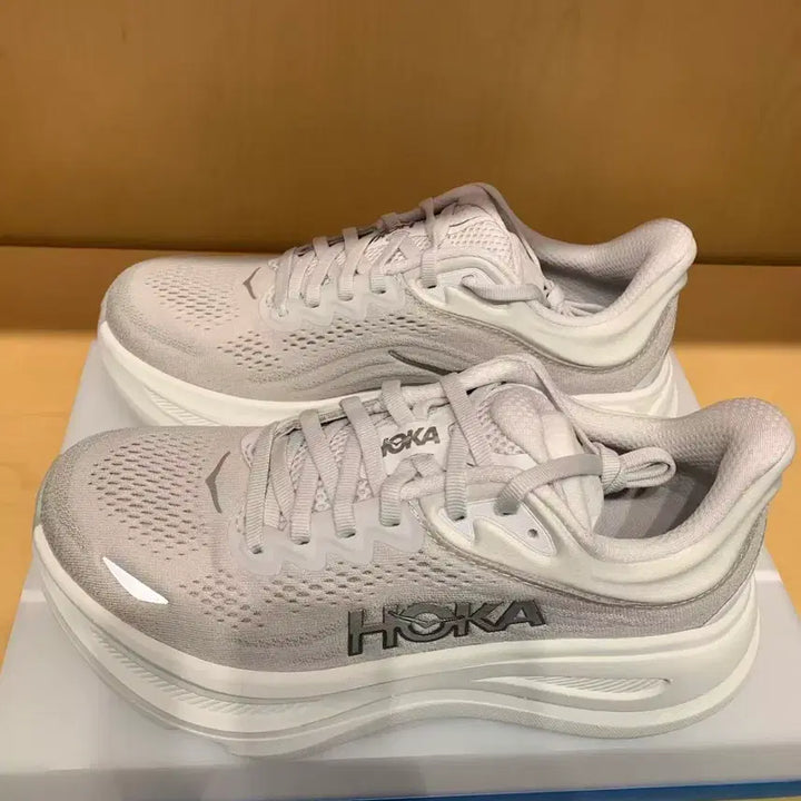 [BUNJANG] Hoka Bondi 9 Stardust Silver Wide Sneakers / (W) 호카 본디 9 스타더스트 실버 - 와이드 245mm