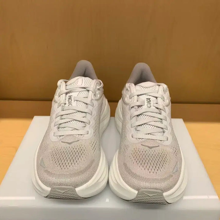 [BUNJANG] Hoka Bondi 9 Stardust Silver Wide Sneakers / (W) 호카 본디 9 스타더스트 실버 - 와이드 245mm