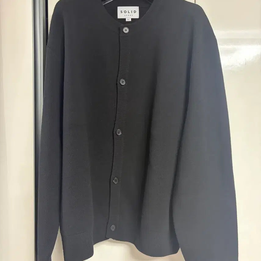 [SOLD OUT] 25FW 솔리드옴므 블랙 가디건