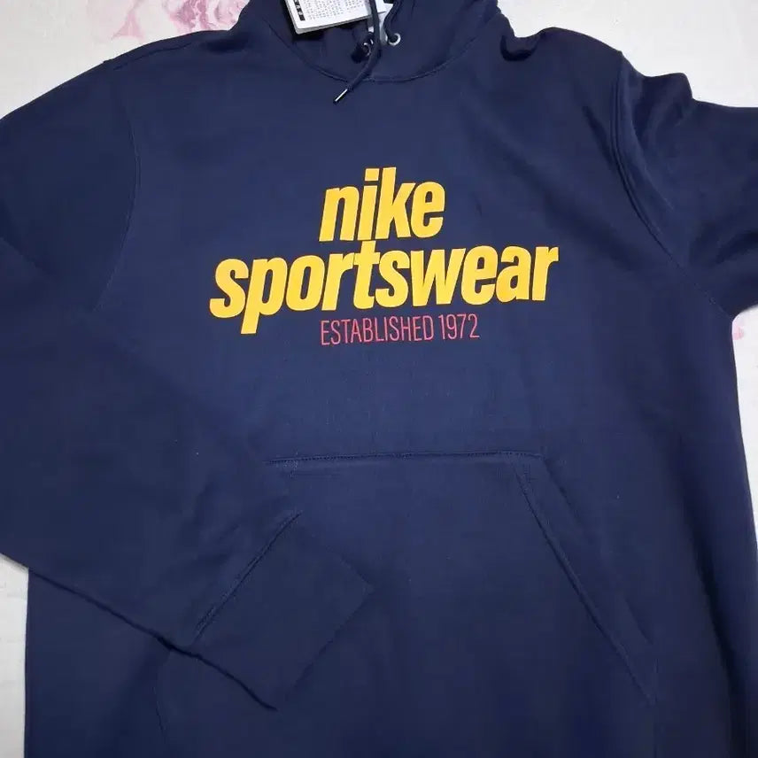 [BUNJANG] Nike Navy Hoodie / 나이키 네이비 후드티