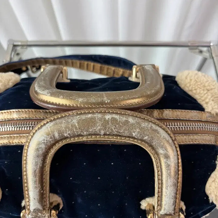 [BUNJANG] Fendi Vintage Velvet &amp; Shirred Shoulder Bag / 펜디 빈티지 레어 벨벳 &amp; 셔링 숄더백