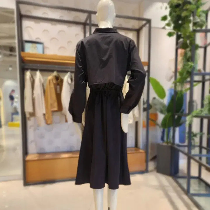 [SOLD OUT] 올리브데올리브(OLIVE DES OLIVE) 트렌치형 셔츠원피스 프리