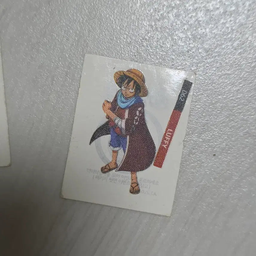 [BUNJANG] One Piece Nico Robin Wanted Poster Tteokbokki Sticker / 원피스 니코 로빈 현상금수배지 띠부