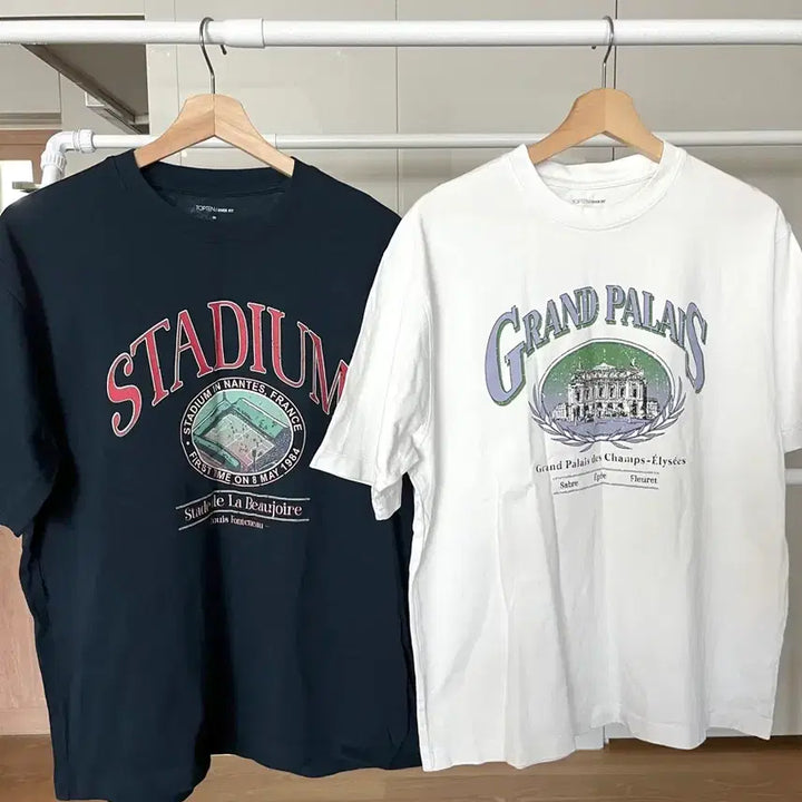 [SOLD OUT] 탑텐 남여공용 여름 오버핏 반팔티 일괄 95
