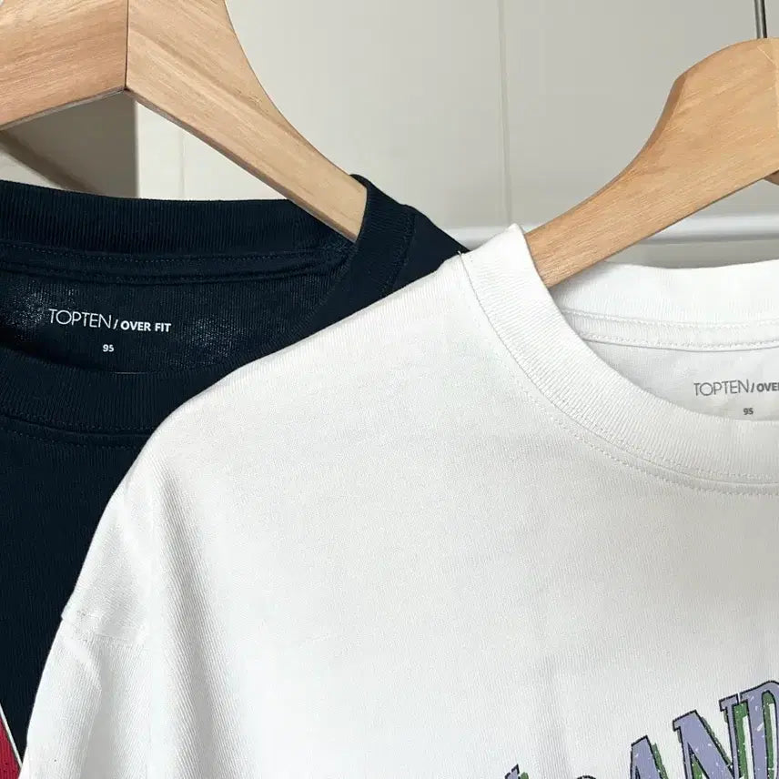 [SOLD OUT] 탑텐 남여공용 여름 오버핏 반팔티 일괄 95